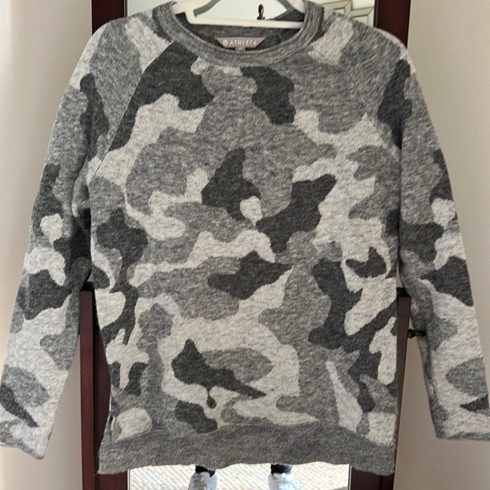 Athleta Camo Pullover